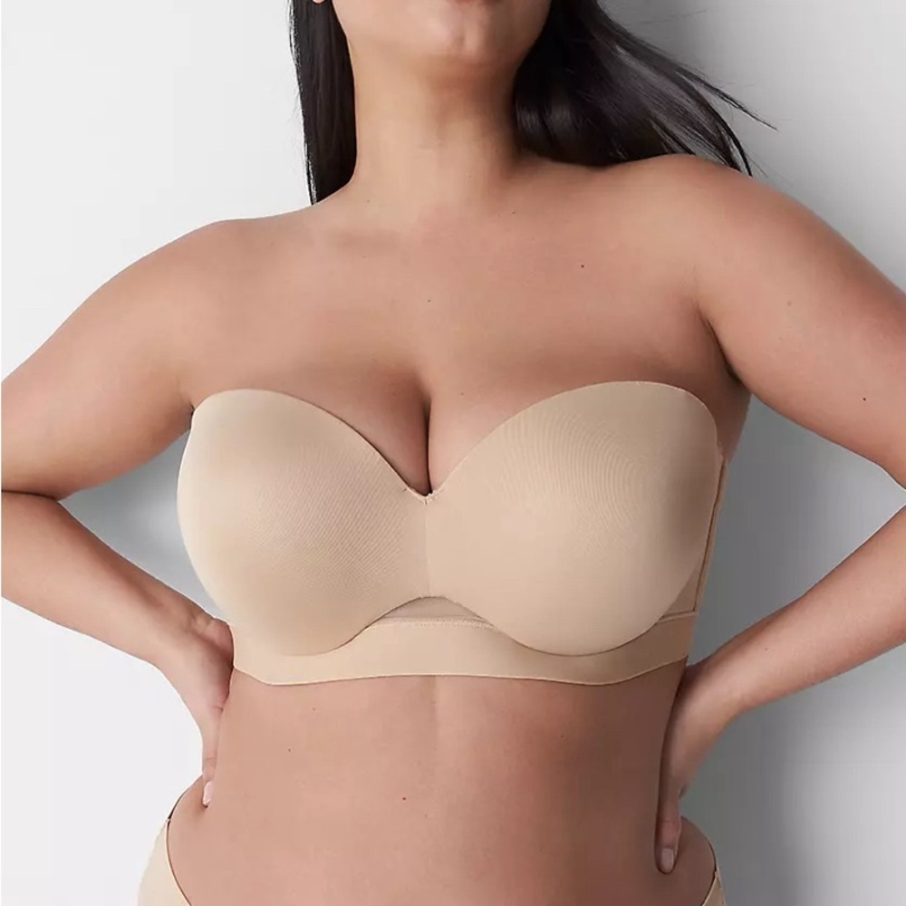 Cacique Comfort Bliss Strapless Bra 42 H